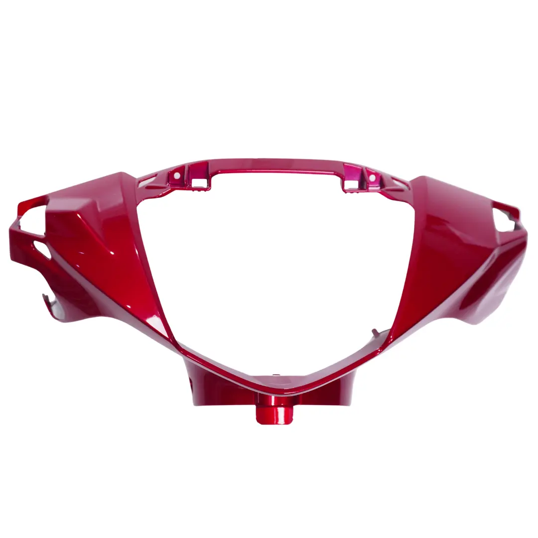 ฝาครอบแฮนด์หน้า WAVE 125i (2024-2025) (LED,S) (HONDA) สีแดงแก้ว R340C