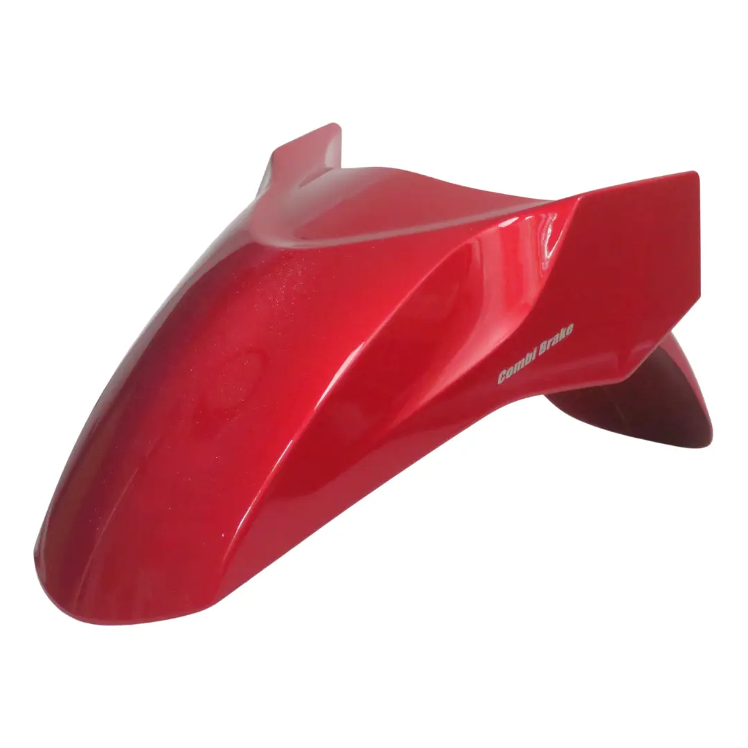 บังโคลนหน้าพร้อมสติ๊กเกอร์ PCX 160 2021 (HONDA) สีแดงมุก R376P