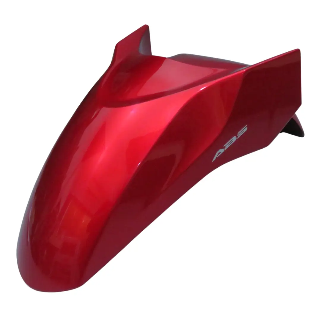 บังโคลนหน้าพร้อมสติ๊กเกอร์ PCX 160 2021 (HONDA) สีแดงแก้ว R340C