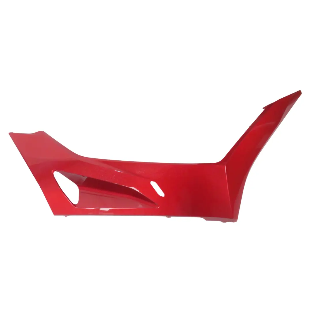 ฝาครอบข้างพักเท้าหน้าข้างขวา PCX 160 2021 (HONDA) สีแดงมุก R376P