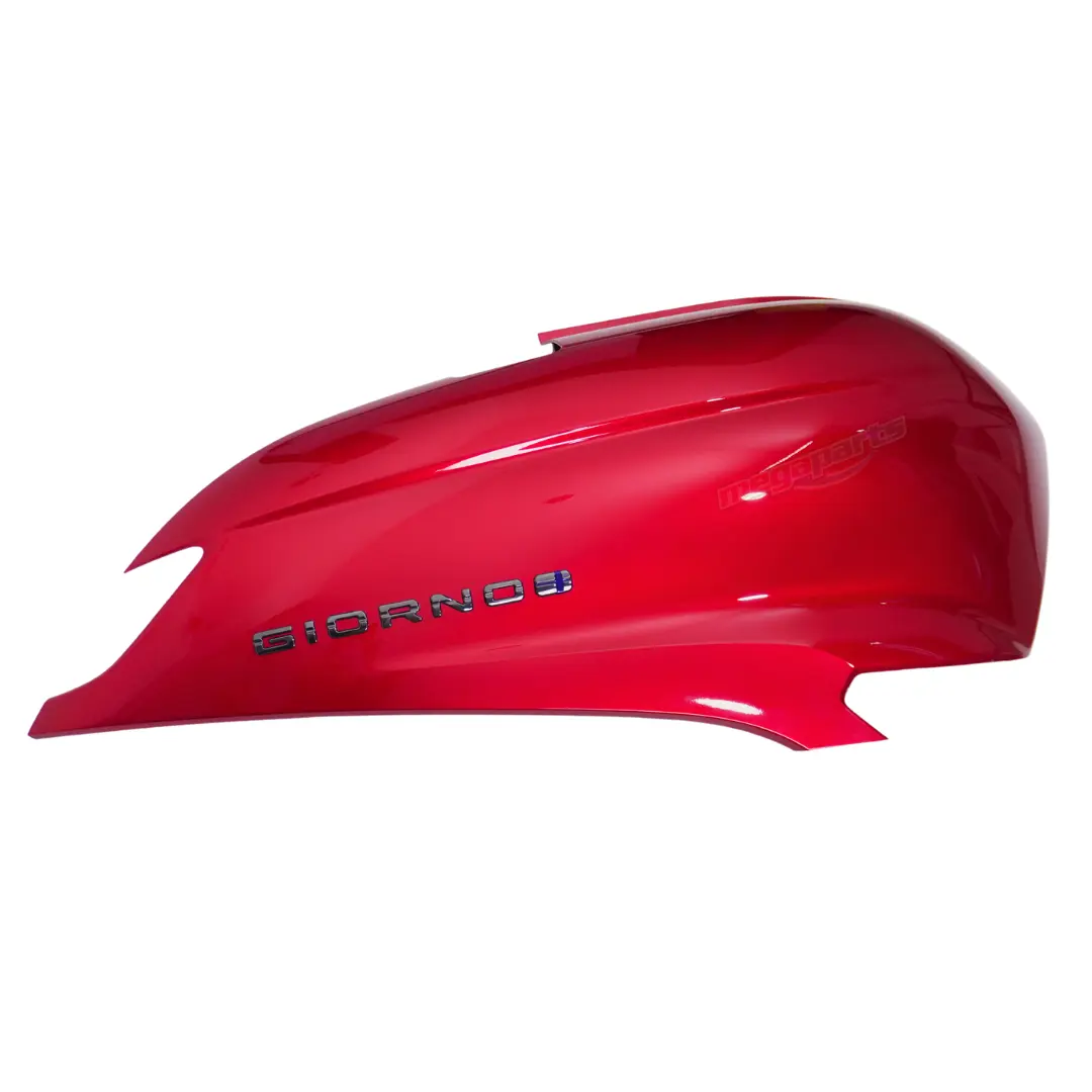 ฝาข้างขวาพร้อมสติ๊กเกอร์ GIORNO+ 125 2023 (ABS) (HONDA) สีแดงแก้ว R340C