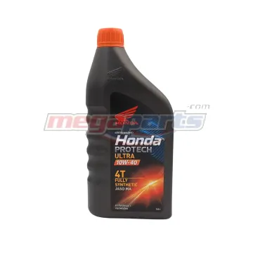 น้ำมันเครื่อง 4T PROTECH ULTRA 10W-40 1L MA (HONDA) (SYN 100%) ขวดดำฝาส้ม