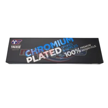 ซี่ลวดชุด 10X153 (YAGUSO) ชุบโครเมี่ยม