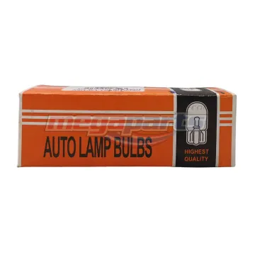 หลอดไฟเลี้ยว 12V10W (OA) สีใส (แบบเสียบ)