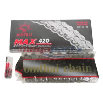 โซ่ล้อ 420-112L (JT) สีดำ