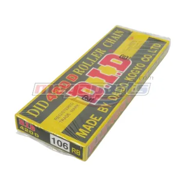 โซ่ล้อ 420D-106L (DID) สีดำ