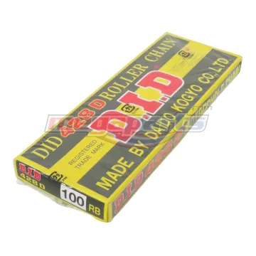 โซ่ล้อ 428D-100L (DID) สีดำ