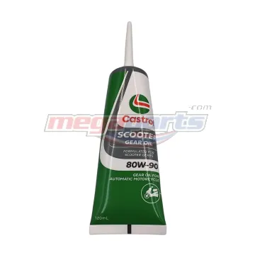 น้ำมันเฟืองท้าย SCOOTER GEAR OIL 80W-90 120ML (CASTROL)
