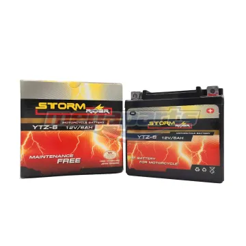 แบตเตอรี่แห้ง CBR 150 YTZ6 (STORM)