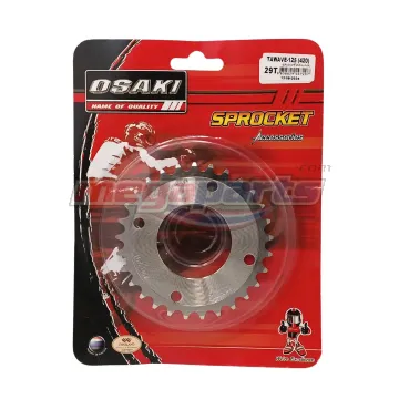 สเตอร์หลัง 420 WAVE 125 (หัวเถิก) 29T (OSAKI) กลึงเลส