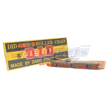 โซ่ล้อ 420D-104L (DID) สีดำ