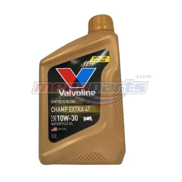 น้ำมันเครื่อง 4T CHAMP EXTRA 10W-30 0.8L MA2 (VALVOLINE) (SEMI-SYN)