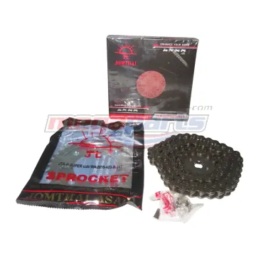 โซ่สเตอร์ชุด 420 SUPER CUB 110 (2018-2023) (ไฟกลม) 14-34-106 (JT)