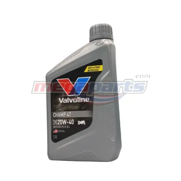 น้ำมันเครื่อง 4T CHAMP 20W-40 0.8L (VALVOLINE)