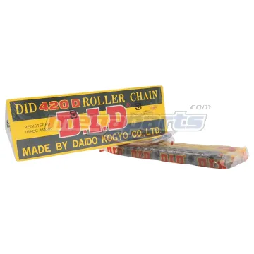 โซ่ล้อ 420D-108L (DID) สีดำ