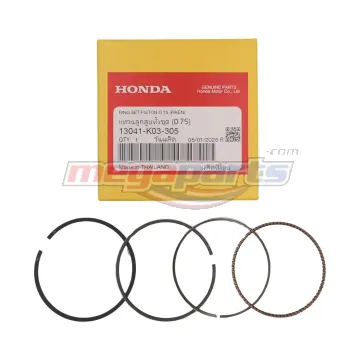 แหวนลูกสูบ WAVE 110i (2014-2017) # 0.75 (HONDA) (RIKEN)
