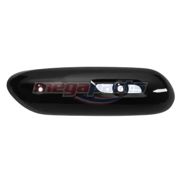 แผ่นกันความร้อนท่อไอเสีย SCOOPY 110i 2017 (HONDA) สีดำเงา NHA35M