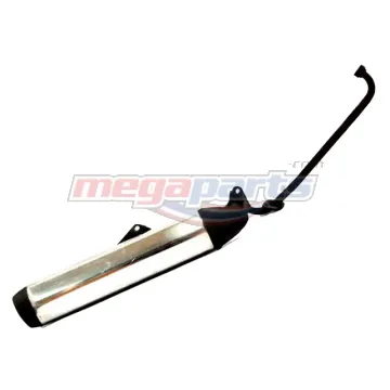 ท่อไอเสียเดิม WAVE 110i (2011-2012) (HONDA) ท่อลอด (ชุบเงา)