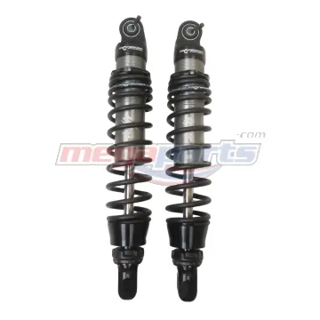 โช้คหลังแก๊ส L/R PCX 160 FLASH-SERIES 365MM. (PROFENDER) ดำ/ดำ