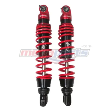 โช้คหลังแก๊ส L/R PCX 160 FLASH-SERIES 365MM. (PROFENDER) ดำ/แดง