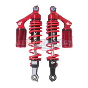 โช้คหลังแก๊ส L/R WAVE 125i (2019-2021) (LED) AIR 330MM. (PROFENDER) ดำ/แดง/แท้งแดง