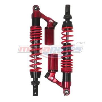 โช้คหลังแก๊ส L/R FORZA 350 X-SERIES 430MM. (PROFENDER) ดำ/แดง/แท้งแดง