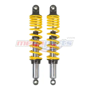 โช้คหลังแต่ง L/R WAVE 125i (ปลาวาฬ) TOP-PLUS 340MM. (YSS) เงิน/เหลือง