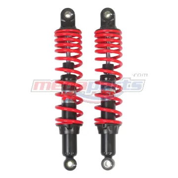 โช้คหลังแต่ง L/R WAVE 125i (ปลาวาฬ) TOP-PLUS 320MM. (YSS) ดำ/แดง