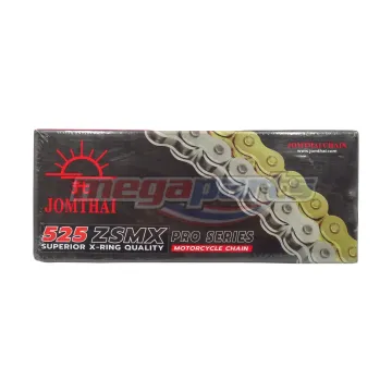 โซ่ล้อ 525 ZSMX BB-124RL (JT) X-RING สีเงิน