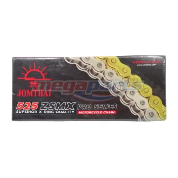 โซ่ล้อ 525 ZSMX BB-120RL (JT) X-RING สีเงิน