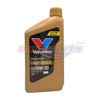 น้ำมันเครื่อง 4T CHAMP EXTRA 10W-30 1L MA2 (VALVOLINE) (SEMI-SYN)