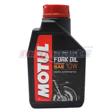 น้ำมันโช้ค MEDIUM SAE 10W 1L (MOTUL) (SYN 100%)