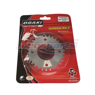 สเตอร์หลัง 415 WAVE 125 (หัวเถิก) 30T (OSAKI) กลึงเลส
