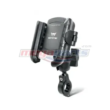 ที่จับมือถือ MT-QD04 Plus (MOTOTEC) ทรงสูงยึดแฮนด์บาร์