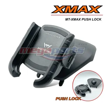 ที่จับมือถือ PUSH LOCK MT-XMAX QD01 (MOTOTEC) พร้อมฝาครอบแฮนด์