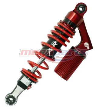 โช้คหลังแก๊ส L/R AEROX 155 (2017-2020) AIR-SERIES 305MM. (PROFENDER) ดำ/แดง/แท้งแดง