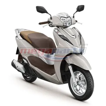 ชุดสีทั้งคัน LEAD 125 2022 (CBS) (HONDA) รถสีขาว NH-C46P สตาร์ทมือ