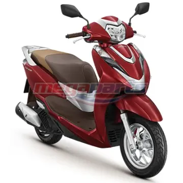 ชุดสีทั้งคัน LEAD 125 2022 (4 วาล์ว) (HONDA) สีแดง R350C