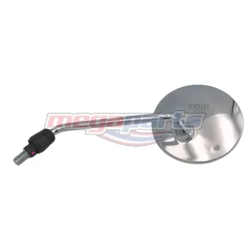 กระจกส่องหลังข้างซ้าย FINO (YAMAHA) ชุบโครเมี่ยม