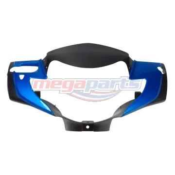 ฝาครอบแฮนด์หน้า WAVE 125 2005 (Di) (HONDA) สีน้ำเงิน B189C