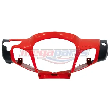 ฝาครอบแฮนด์หน้า WAVE 125S (Di,หัวเถิก) (HONDA) สีแดง R263