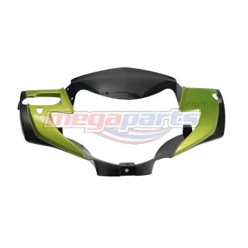 ฝาครอบแฮนด์หน้า WAVE 125i 2005 (ไฟเลี้ยวบังลม) (HONDA) สีเขียว GY130C