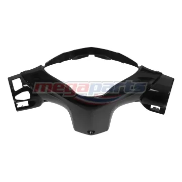 ฝาครอบแฮนด์หลัง WAVE 125i 2012 (ปลาวาฬ) (HONDA) สีดำเงา NHA35M