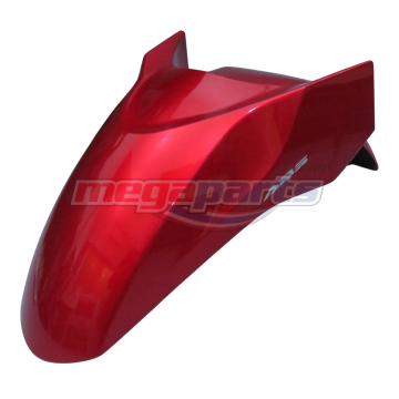 บังโคลนหน้าพร้อมสติ๊กเกอร์ PCX 160 2021 (HONDA) สีแดงแก้ว R340C