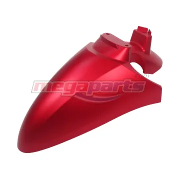 บังโคลนหน้า SCOOPY 110i (2021-2023) (CLUB 12) (HONDA) สีแดงด้าน R397C