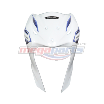 บังลมเดี่ยวพร้อมสติ๊กเกอร์ WAVE 110i 2025 (M,LED) (HONDA) สีขาว NHB61P