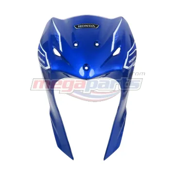 บังลมเดี่ยวพร้อมสติ๊กเกอร์ WAVE 110i 2025 (M,LED) (HONDA) สีน้ำเงิน PB433M