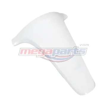 แผ่นปิดฝาครอบตัวในรถสีขาว