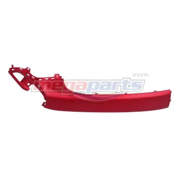 ฝาครอบข้างพักเท้าหน้าข้างขวา SCOOPY 110i (2022-2023) (CLUB 12) (HONDA) สีแดงด้าน R397C
