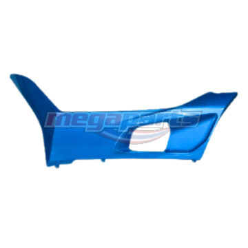 ฝาครอบข้างพักเท้าหน้าข้างซ้าย PCX 160 2023 (HONDA) สีน้ำเงิน B189C